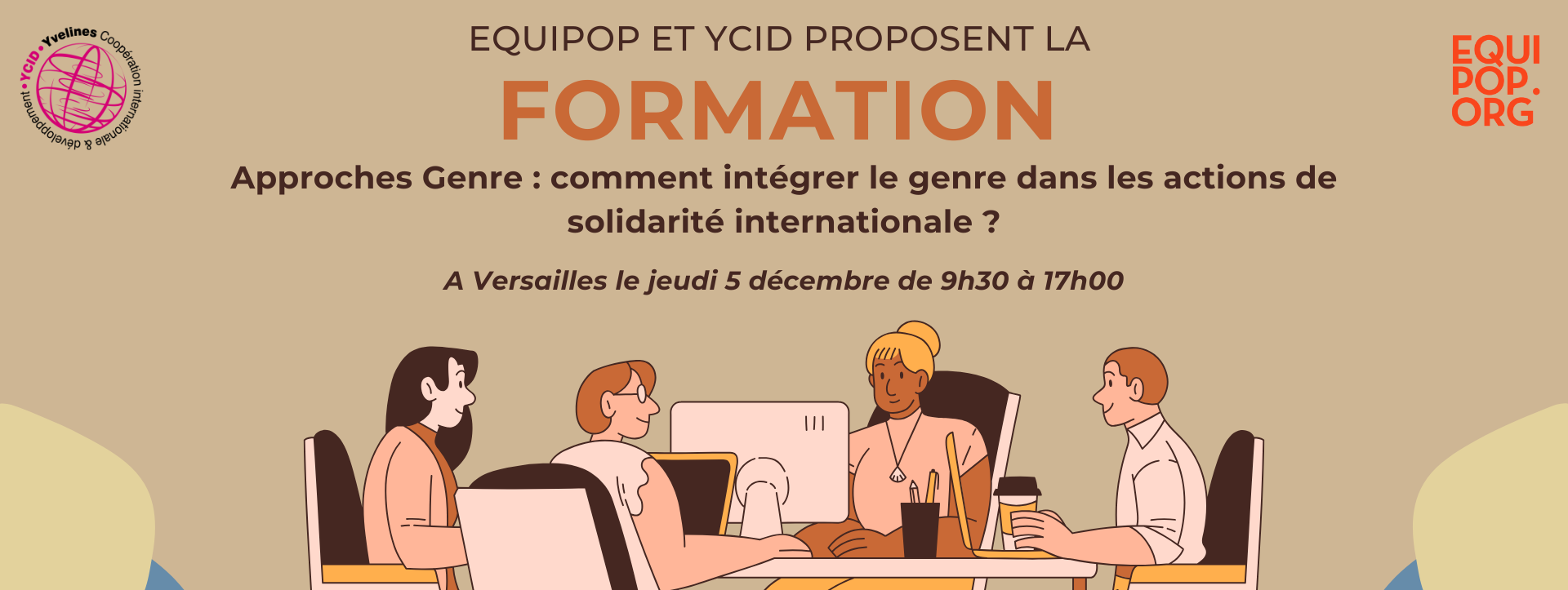 Formation : Approches Genre : comment intégrer le genre dans les actions de coopération et de solidarité internationales ?